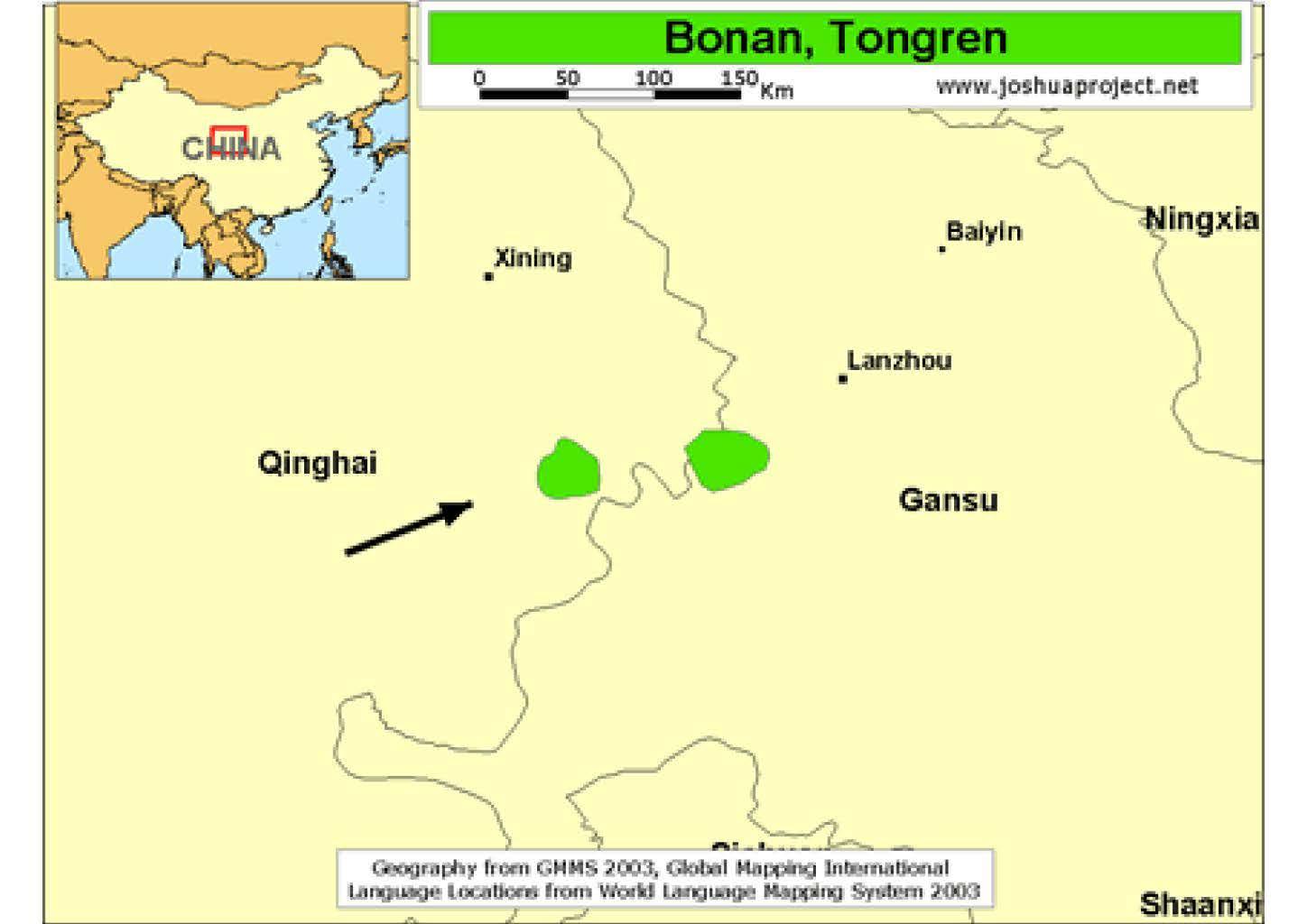 Bonan map MONG