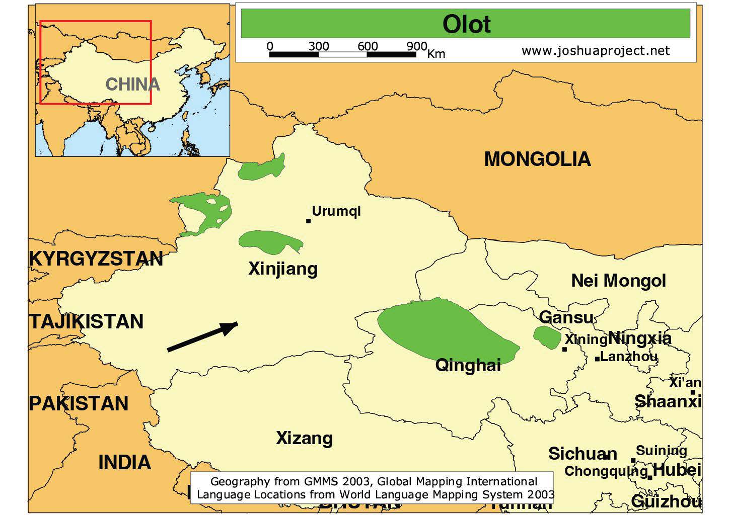 Olot map MONG