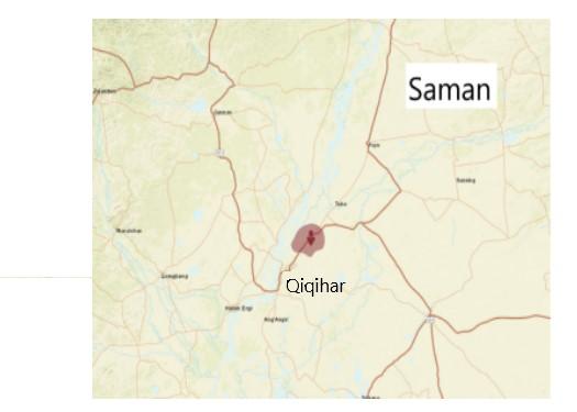 Saman Map
