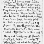 Sam Hogan's Funeral Notes pg. 3